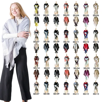 2018 New winter scarf for women luxury brand cashmere scarf scarves Colored plaid shawl gifts in stock
2018 New winter scarf for women luxury brand cashmere scarf scarves Colored plaid shawl gifts in stock