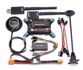 APM2.8 w/ Shock Absorber+ M8N 8N GPS with Compass + Power Module + Minim OSD + 433mhz 433 / 915Mhz 915 Telemetry
APM2.8 w/ Shock Absorber+ M8N 8N GPS with Compass + Power Module + Minim OSD + 433mhz 433 / 915Mhz 915 Telemetry