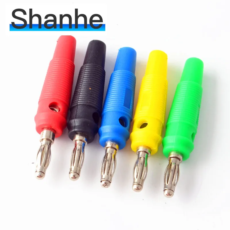 5pcs 5 Colors 4MM Banana Plug FOR Audio Speaker Connectors Amplifier Speaker Binding Post Nickel Plated 4mm Banana Jack Plug
5pcs 5 Colors 4MM Banana Plug FOR Audio Speaker Connectors Amplifier Speaker Binding Post Nickel Plated 4mm Banana Jack Plug