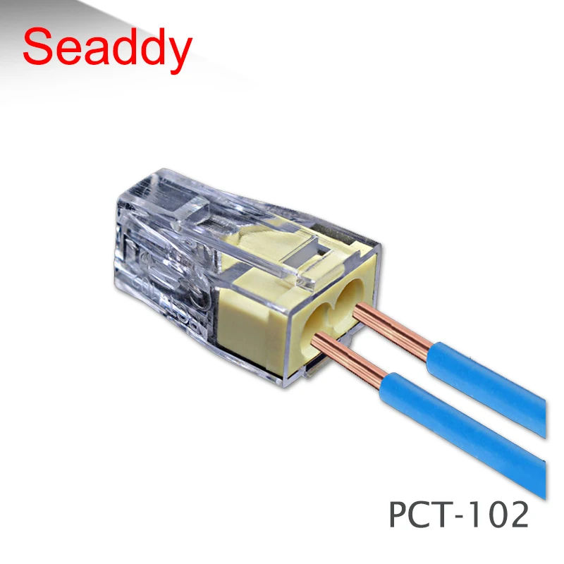 10pcs PCT-102/104/108Universal Compact Wire Wiring Connector 2-8 pin Conductor Terminal Block With Lever 0.75-2.5mm2
10pcs PCT-102/104/108Universal Compact Wire Wiring Connector 2-8 pin Conductor Terminal Block With Lever 0.75-2.5mm2
