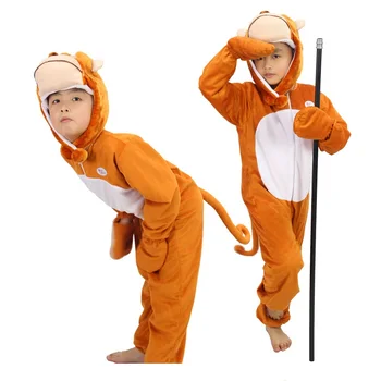 Monkey Costume Cosplay For Kids Halloween Costumes Clothing for Children Kids Girls Boys Jumpsuit
Monkey Costume Cosplay For Kids Halloween Costumes Clothing for Children Kids Girls Boys Jumpsuit