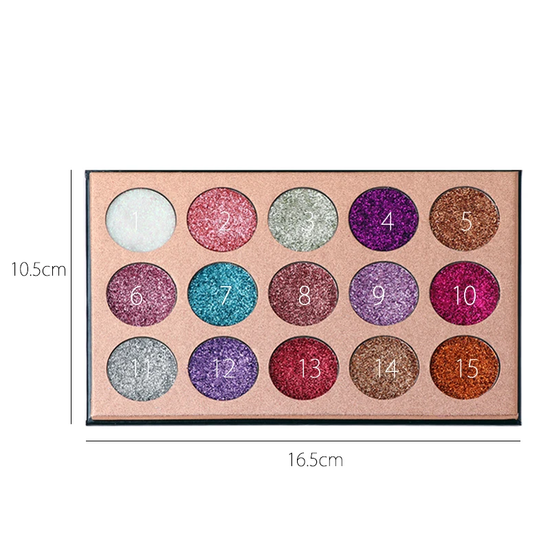 Diamond Glitter Eyeshadow Makeup Palette (7)