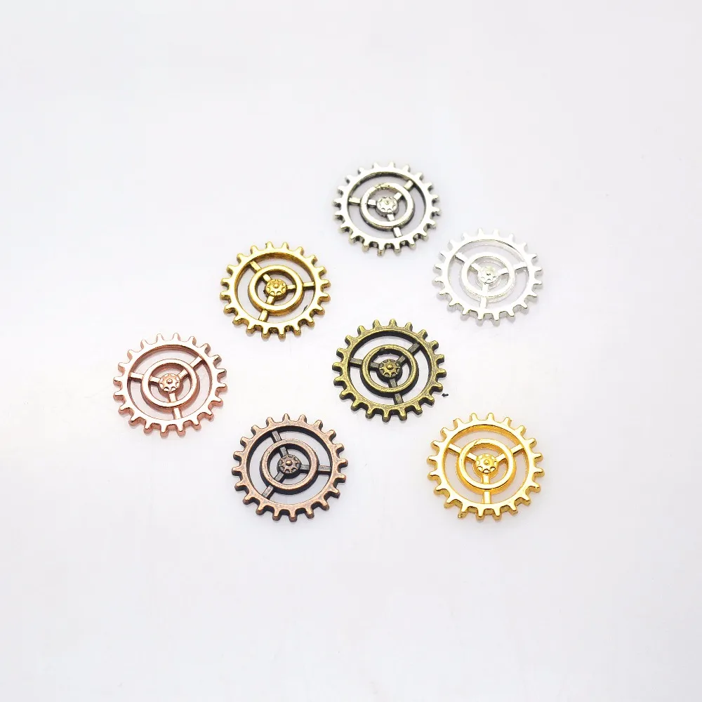 wholesale 120pcs 7 colors gears Charms Steampunk Movement DIY Jewelry findings Charms Accessories Connector js1580
wholesale 120pcs 7 colors gears Charms Steampunk Movement DIY Jewelry findings Charms Accessories Connector js1580