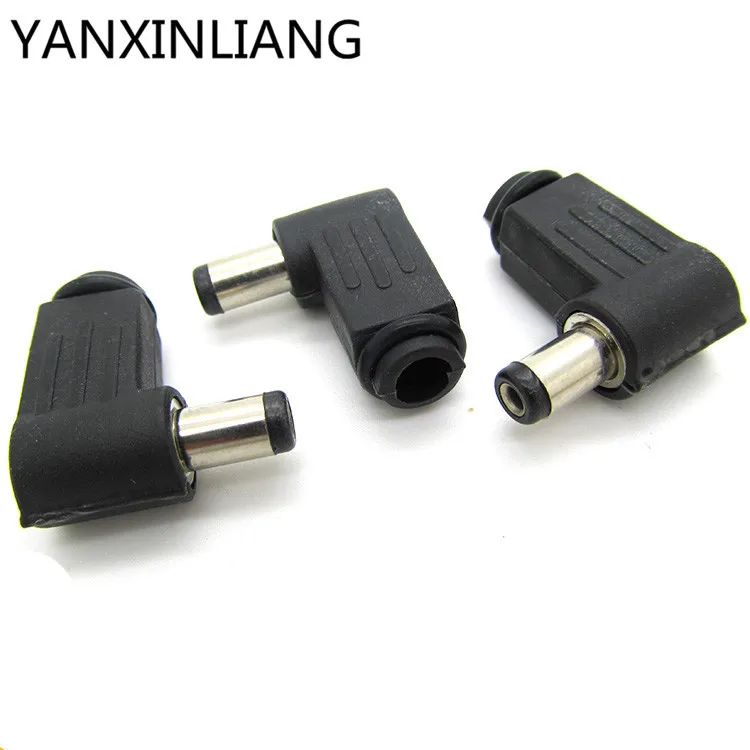 5Pcs Black 2.1mm x 5.5mm 2.5mm x 5.5mm DC Power Male Plug Jack Adapter 90 Degree Male
5Pcs Black 2.1mm x 5.5mm 2.5mm x 5.5mm DC Power Male Plug Jack Adapter 90 Degree Male