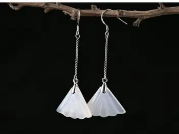 Anti allergy natural JADEST Earrings carved white red scallop earrings, S925 Tremella hook ear jewelry girls jewelry
Anti allergy natural JADEST Earrings carved white red scallop earrings, S925 Tremella hook ear jewelry girls jewelry