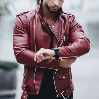 Puimentiua 2019 Plus Size Leather Jackets Men Autumn Long Sleeve Stand Collar Jackets Winter Zipper Patchwork Faux Leather Coats
Puimentiua 2019 Plus Size Leather Jackets Men Autumn Long Sleeve Stand Collar Jackets Winter Zipper Patchwork Faux Leather Coats