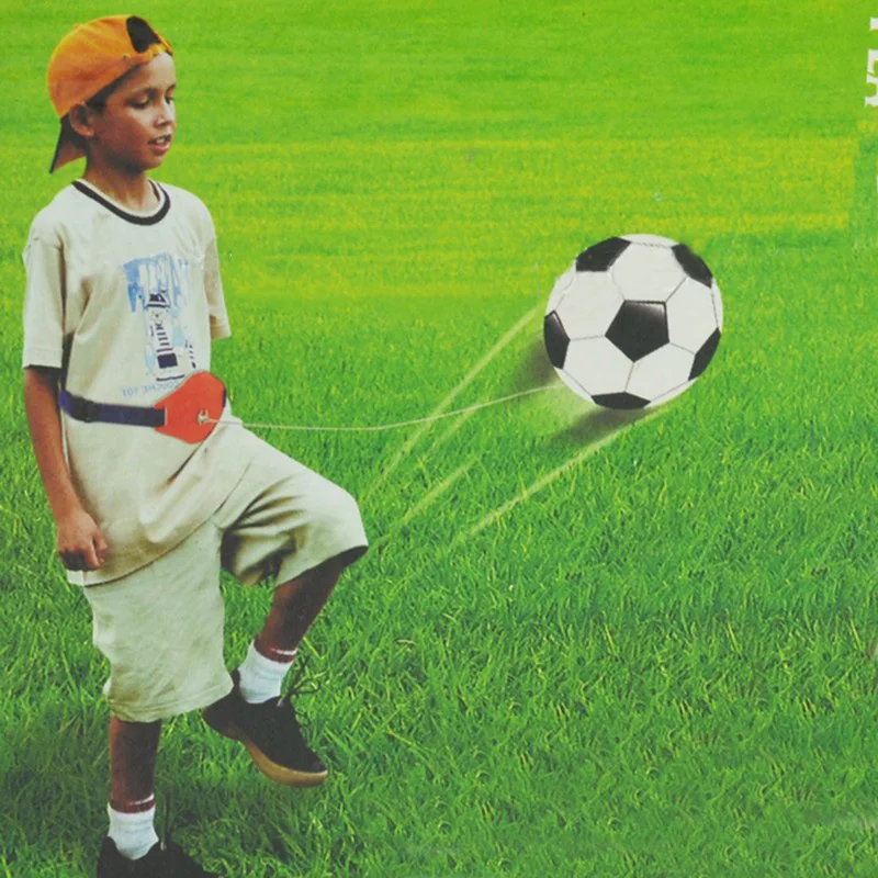 Image Kids Toy Ball Football Soccer Sport Intelligence Practice Belt Fun Game