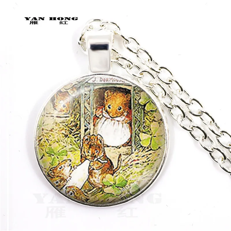 Three sets of fairy tale cute cartoon rabbit bear Unicorn Green Necklace glass cabbage hedgehog sweater Necklace Pendant
Three sets of fairy tale cute cartoon rabbit bear Unicorn Green Necklace glass cabbage hedgehog sweater Necklace Pendant
