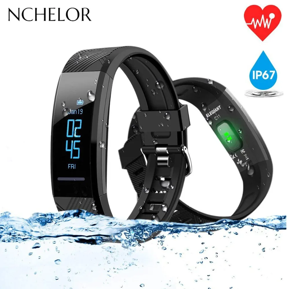 C11 Fitness Watch Activity Tracker IP67 Waterproof OLED Touch Screen Smart Bracelet with Heart Rate Monitor Step Calorie Counter
C11 Fitness Watch Activity Tracker IP67 Waterproof OLED Touch Screen Smart Bracelet with Heart Rate Monitor Step Calorie Counter