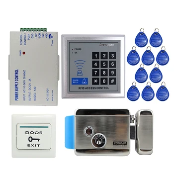 Free Shipping Cheap Rfid Door Access Control System Kit + Electric Door Lock with Key + RFID Reader Keypad + In Stock Wholesale
Free Shipping Cheap Rfid Door Access Control System Kit + Electric Door Lock with Key + RFID Reader Keypad + In Stock Wholesale