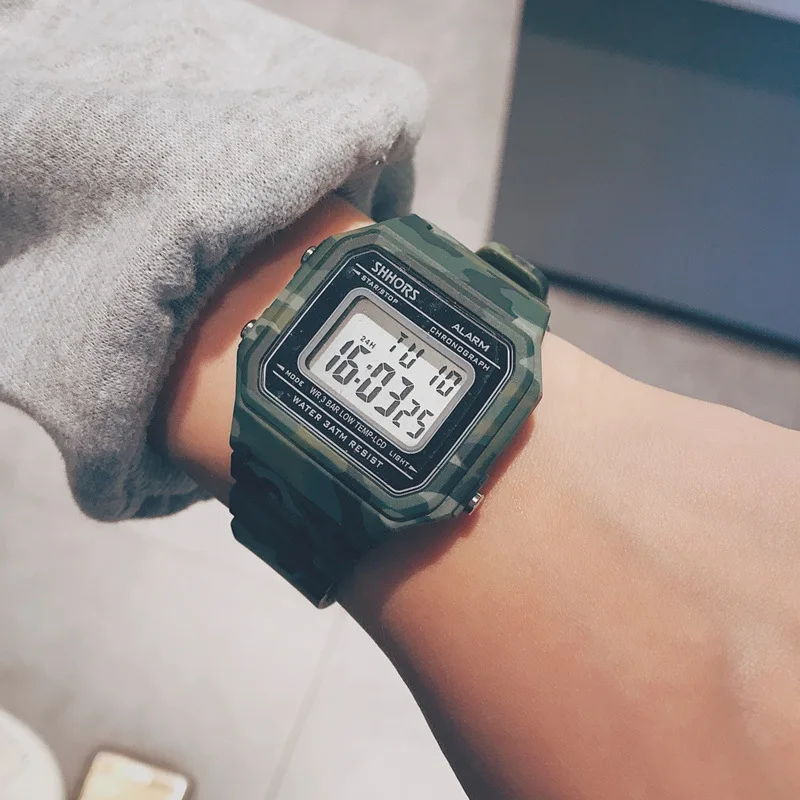 Watch male Harajuku style trend ulzzang digital sports waterproof men and women students Korean version simple electronic watch
Watch male Harajuku style trend ulzzang digital sports waterproof men and women students Korean version simple electronic watch