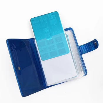 Nail Stamping Plate Holder Empty Case Rectangular 9.5*14.5CM nail plates 20 Slots Manicure Nail Art Plate Organizer
Nail Stamping Plate Holder Empty Case Rectangular 9.5*14.5CM nail plates 20 Slots Manicure Nail Art Plate Organizer