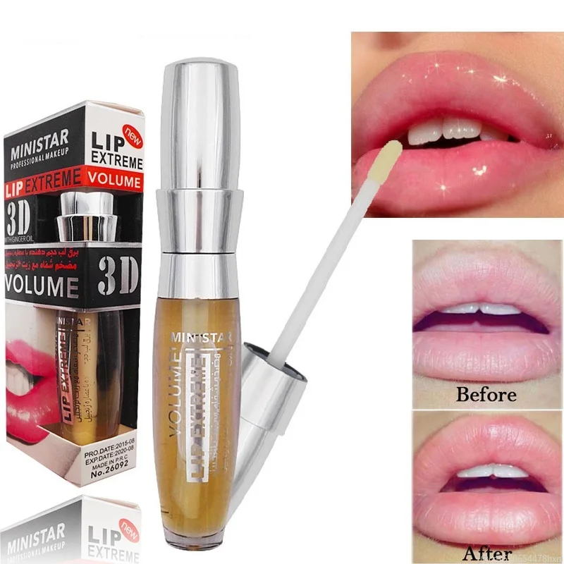 Liquid Sexy 3D Lip Plumper Shiny Big Lips Transparent Makeup Long Lasting Waterproof Lipgloss Moisturizer Extreme Lip Tint TSLM2
Liquid Sexy 3D Lip Plumper Shiny Big Lips Transparent Makeup Long Lasting Waterproof Lipgloss Moisturizer Extreme Lip Tint TSLM2