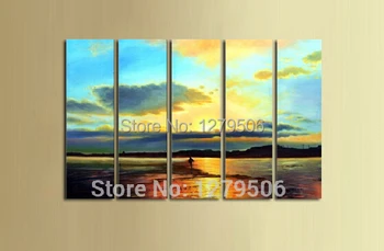 Hand Painted Modern Abstract Setting Sun Beach On Canvas Handcraft Seaside Landscape Oil Paintings Wall Decor Art For Home
Hand Painted Modern Abstract Setting Sun Beach On Canvas Handcraft Seaside Landscape Oil Paintings Wall Decor Art For Home