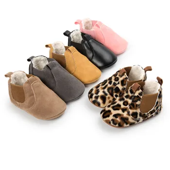 WONBO Winter 2020 Small PU Leather Baby Ankle Boots with Plush Fashon Leopard Infant Toddler Shoes Baby Moccasins
WONBO Winter 2020 Small PU Leather Baby Ankle Boots with Plush Fashon Leopard Infant Toddler Shoes Baby Moccasins
