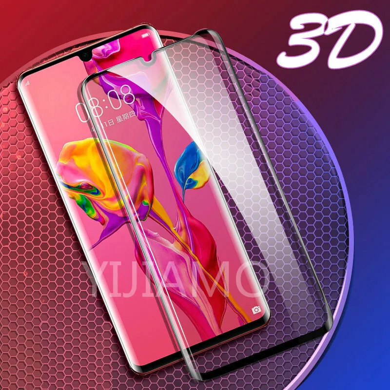 For Huawei P30 Pro Tempered Glass p20 Screen Protector 3d Curved Nova 4e On Phone Protective Glass For Huawei P30lite Mate 20Pro
For Huawei P30 Pro Tempered Glass p20 Screen Protector 3d Curved Nova 4e On Phone Protective Glass For Huawei P30lite Mate 20Pro