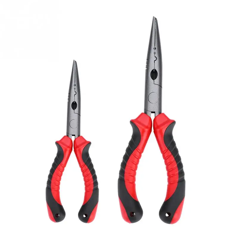 2 Sizes Fishing Pliers Multi-functional Fishing Line Cutter High Carbon Steel Fishing Scissor Hook Remover Fish Tackle Tool
2 Sizes Fishing Pliers Multi-functional Fishing Line Cutter High Carbon Steel Fishing Scissor Hook Remover Fish Tackle Tool