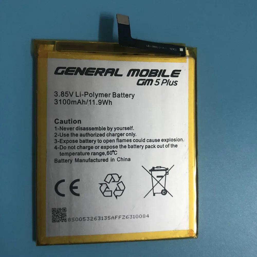 3100mAh Replacement Battery Bateria Batterij For General Mobile GM 5 GM5 Plus 5Plus Android One Cell Mobile Phone Batteries
3100mAh Replacement Battery Bateria Batterij For General Mobile GM 5 GM5 Plus 5Plus Android One Cell Mobile Phone Batteries