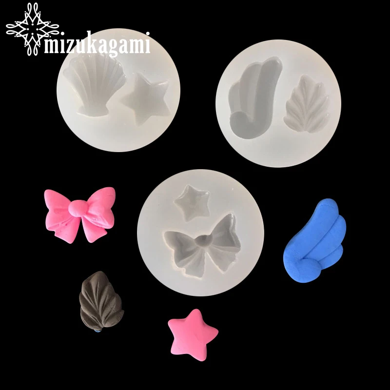 UV Resin Jewelry Liquid Silicone Mold Stars & Wings & Bowknot Shape Resin Charms Molds For DIY Intersperse Decorate Making Molds
UV Resin Jewelry Liquid Silicone Mold Stars & Wings & Bowknot Shape Resin Charms Molds For DIY Intersperse Decorate Making Molds