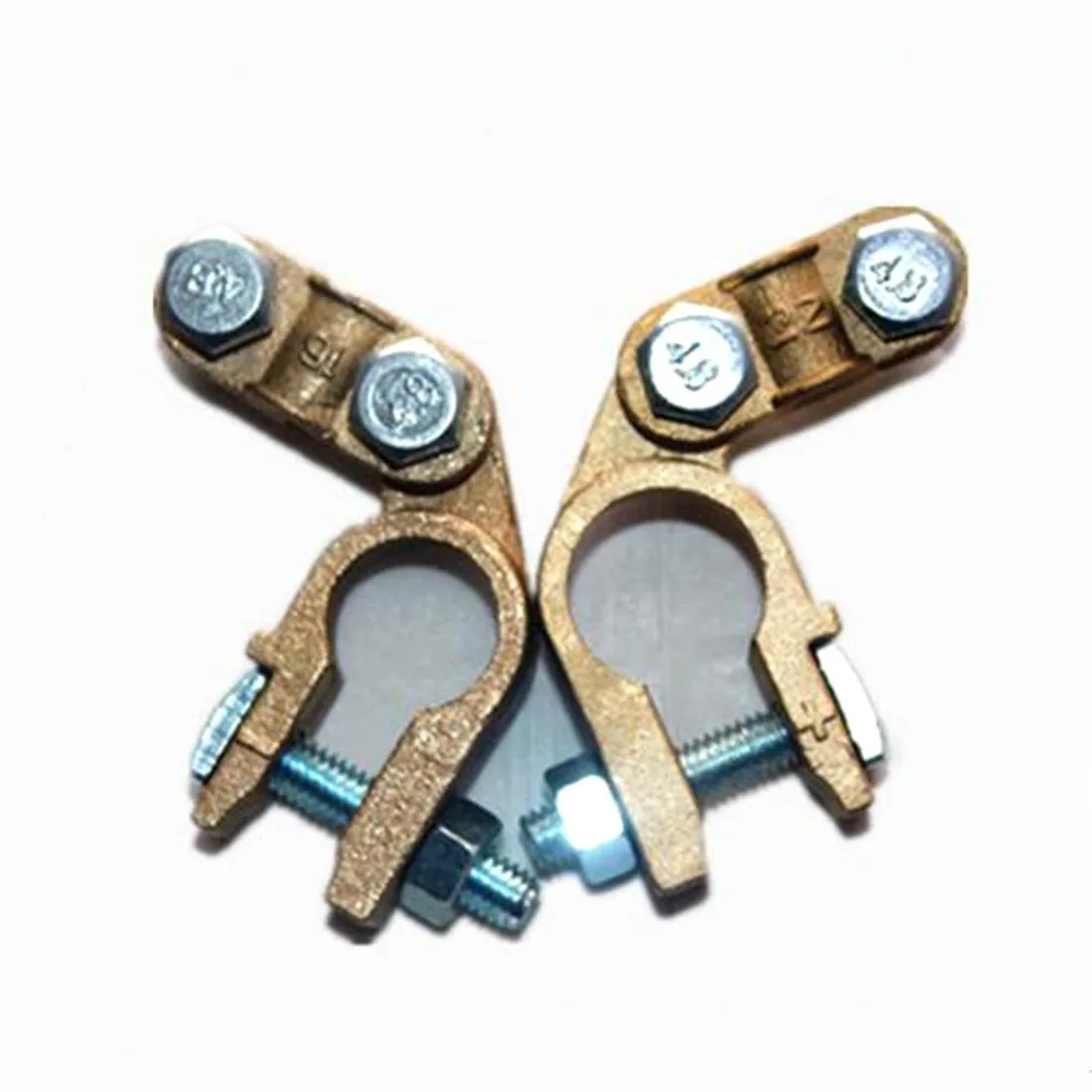 2PCS Pure Copper Battery Connector 32MMx42MM Universal Battery Pile Head Positive Pole 19MM Negative Pole 17MM
2PCS Pure Copper Battery Connector 32MMx42MM Universal Battery Pile Head Positive Pole 19MM Negative Pole 17MM