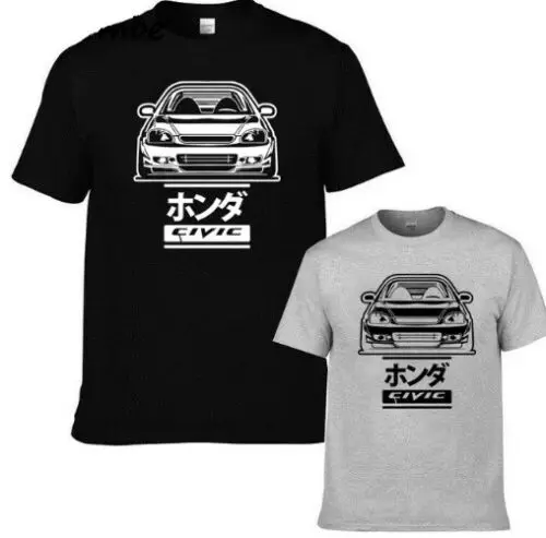 2019 крутая футболка Hon Civic Тип R Ek9 Ej9 Em 6-е поколение автомобиль унисекс | Мужская
