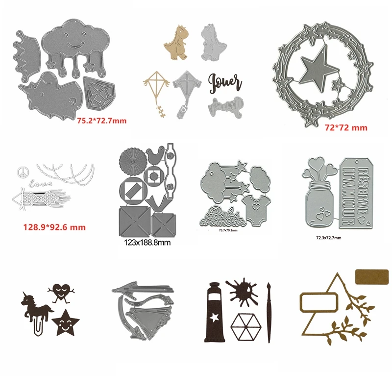 Clouds Weather Star Shape Metal Cutting Dies Stencil Scrapbook Album Embossing For Gift Card Making Handcraft 2019
Clouds Weather Star Shape Metal Cutting Dies Stencil Scrapbook Album Embossing For Gift Card Making Handcraft 2019