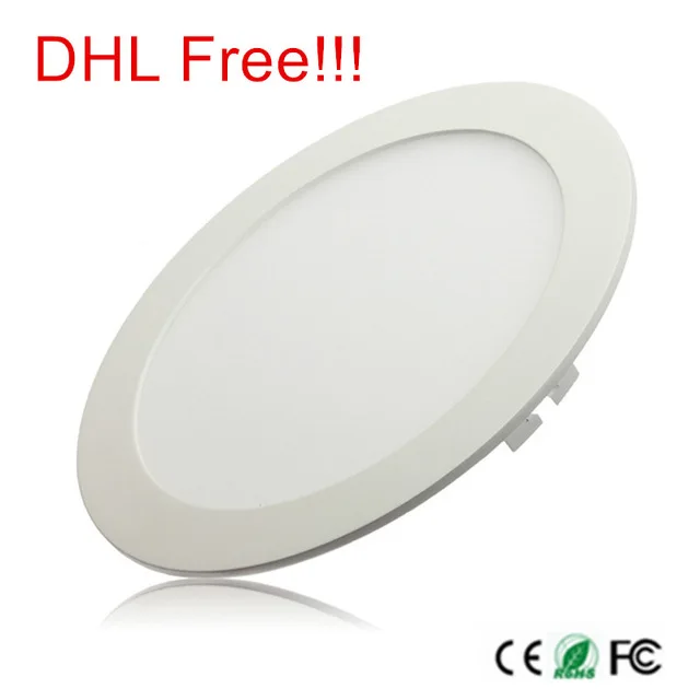 3W 4W 6W 9W 12W 15W 25W Ultra thin LED Panel Light Recessed Ceiling Downlight 85-265V Warm/Cold White indoor light 20 piece | Лампы и