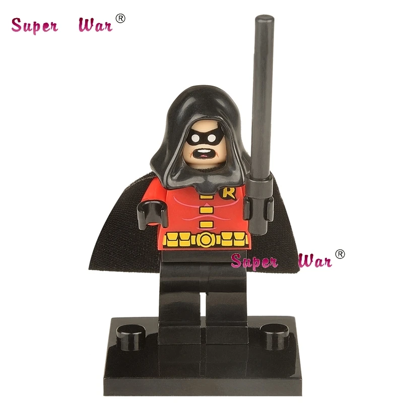 1PCS superhero marvel avengers Robin DC building blocks action sets model bricks toys for children
1PCS superhero marvel avengers Robin DC building blocks action sets model bricks toys for children