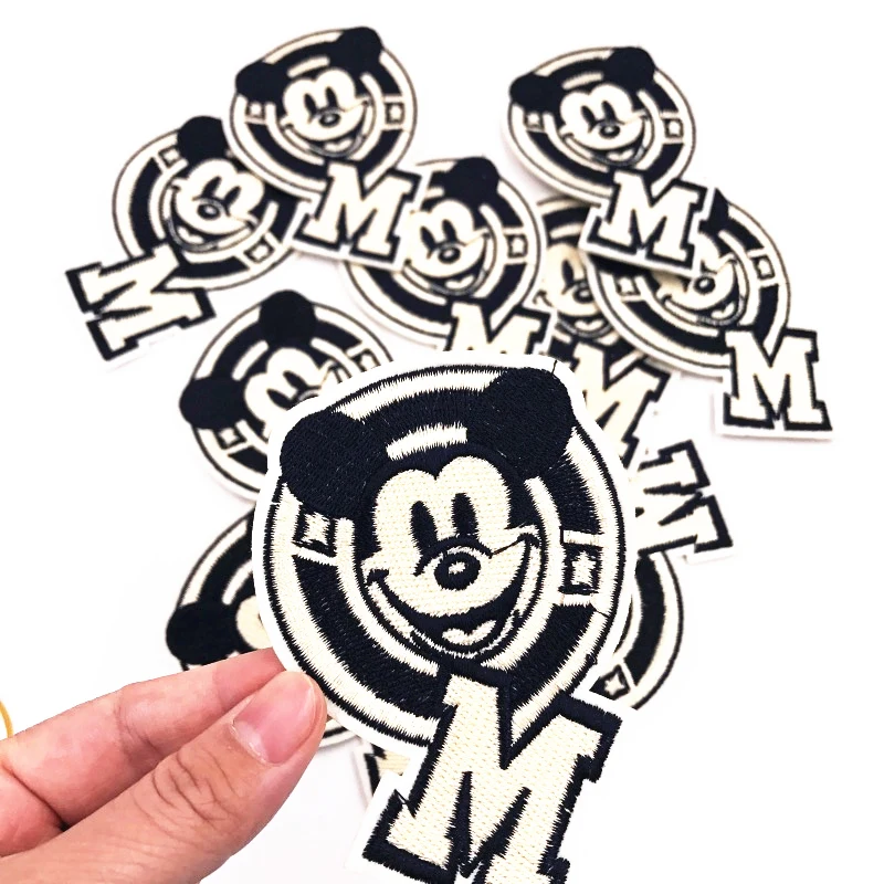 New Hot 1Pcs Classic Mickey Iron On Patch Sewing On Embroidered Applique Fabric for Jacket Badge Clothes Apparel Stickers
New Hot 1Pcs Classic Mickey Iron On Patch Sewing On Embroidered Applique Fabric for Jacket Badge Clothes Apparel Stickers