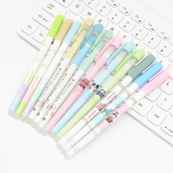 12 pcs/lot Erasable Gel Pen Penna Cancellabile Uitwisbare Pen Stylo Effacable Boligrafo Borrable Papeleria Creativa 0.38 mm
12 pcs/lot Erasable Gel Pen Penna Cancellabile Uitwisbare Pen Stylo Effacable Boligrafo Borrable Papeleria Creativa 0.38 mm