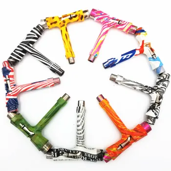 Scooter Longboard Skateboard Tools Wrench Nuts L Key 3 Sockets Metal & Plastic Skate T Tool 
Scooter Longboard Skateboard Tools Wrench Nuts L Key 3 Sockets Metal & Plastic Skate T Tool