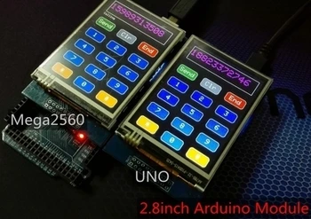 2.8 inch TFT LCD Color Screen Module ILI9341 Drive IC for UNO Board / Mega2560 Board (Without Base Board)
2.8 inch TFT LCD Color Screen Module ILI9341 Drive IC for UNO Board / Mega2560 Board (Without Base Board)