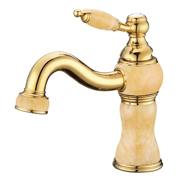 GOLD PVD clour solid brass and stone Single handle bathroom basin sink faucet mixer tap
GOLD PVD clour solid brass and stone Single handle bathroom basin sink faucet mixer tap