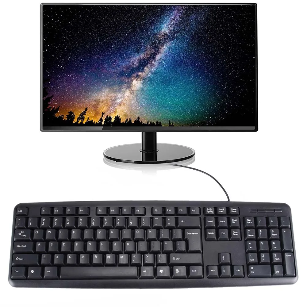 New Mini Slim Multimedia USB Wired External Keyboard for Notebook Laptop PC Computer EM88
New Mini Slim Multimedia USB Wired External Keyboard for Notebook Laptop PC Computer EM88