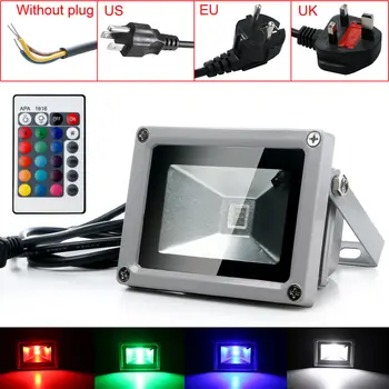 Outdoor 10W RGB Waterproof LED Flood Light Landscape Lamp W/Remote Control beautification LED lighting for home hotel garden
Outdoor 10W RGB Waterproof LED Flood Light Landscape Lamp W/Remote Control beautification LED lighting for home hotel garden