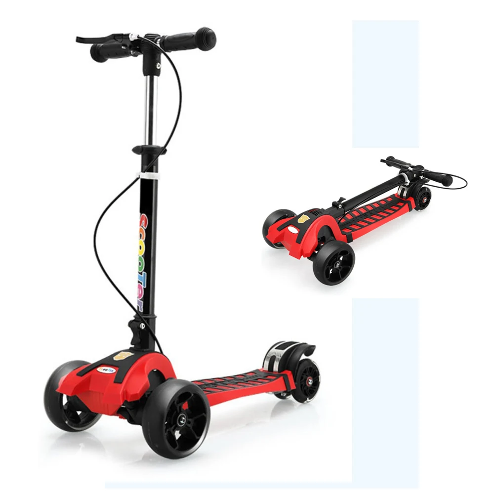 Foldable Double Brake System City Three Wheel Kids Scooter Motor Wheel Kick Foot Scooter Adjustable Height 67-85cm Outdoor Fun
Foldable Double Brake System City Three Wheel Kids Scooter Motor Wheel Kick Foot Scooter Adjustable Height 67-85cm Outdoor Fun