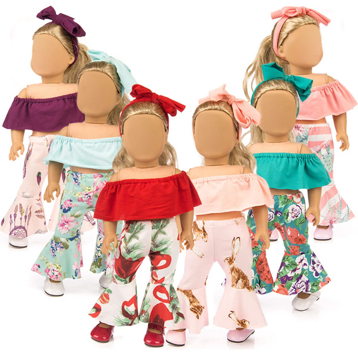 PellyBaby 18 inch Doll Clothes Pants Shoulder Clothes for Amercan Doll Fashion Outfits
PellyBaby 18 inch Doll Clothes Pants Shoulder Clothes for Amercan Doll Fashion Outfits