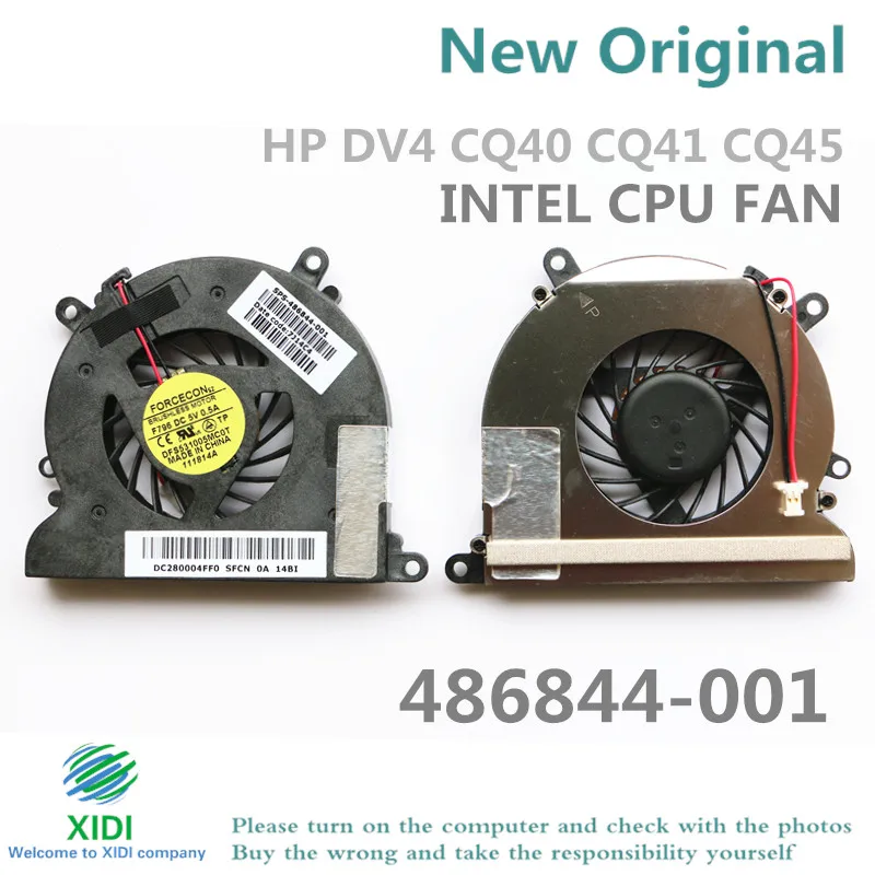 

NEW Original COOLING FAN FOR HP DV4 CQ40 CQ41 CQ45 CPU COOLING FAN FORCECON F796 DC5V 0.5A 486844-001