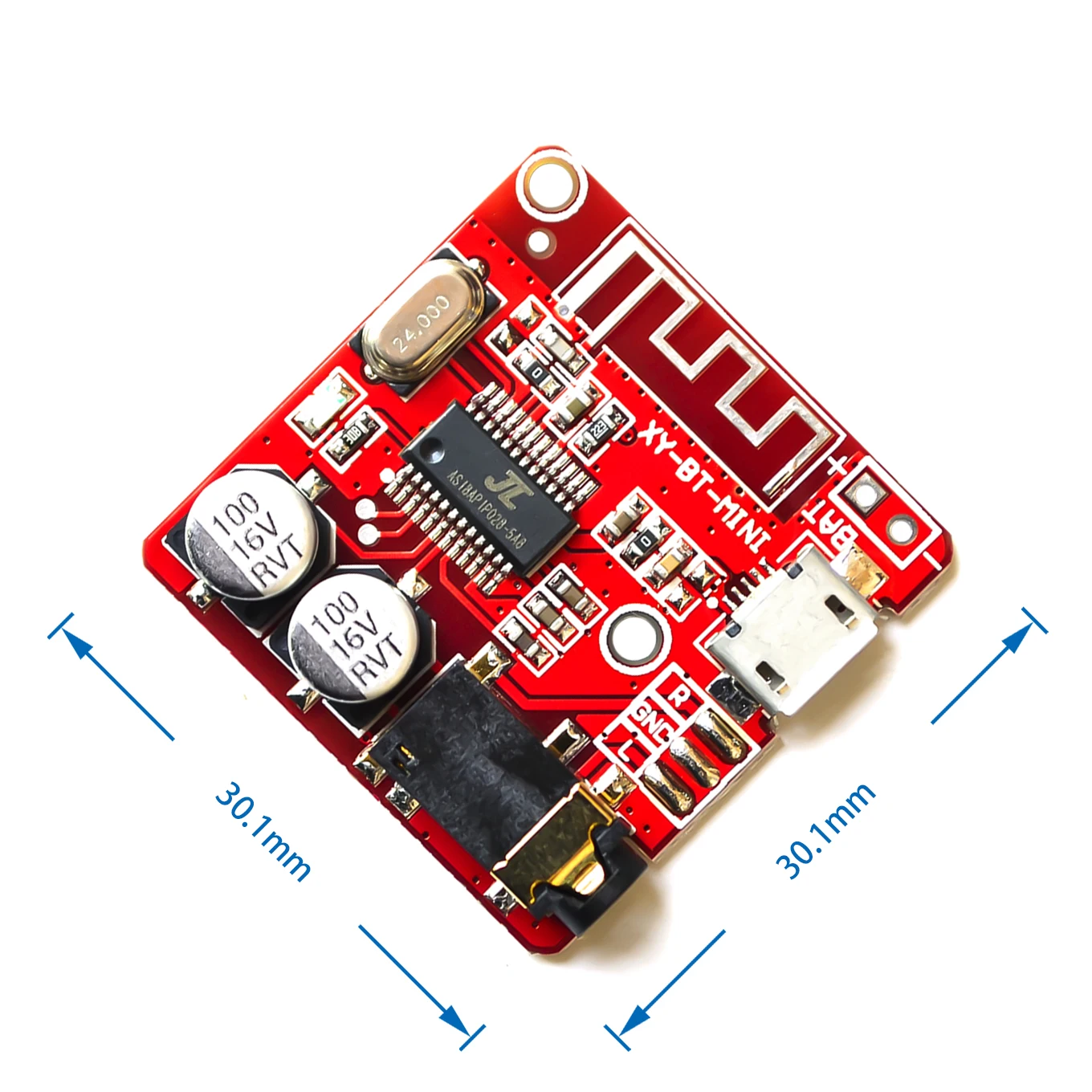 MP3 Bluetooth Decoder Board Lossless Car Speaker Audio Amplifier Board Modified Bluetooth 4.1 Circuit Stereo Receiver Module 5V
MP3 Bluetooth Decoder Board Lossless Car Speaker Audio Amplifier Board Modified Bluetooth 4.1 Circuit Stereo Receiver Module 5V