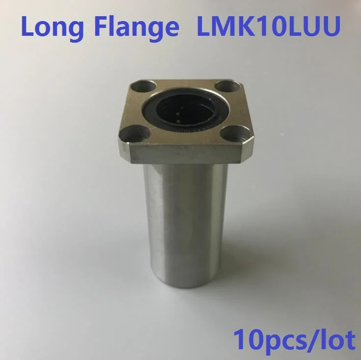 10pcs/lot LMK10LUU 10mm 10*19*55mm long type square Flange linear motion ball bearings bushing for 3d printer 10x19x55mm
10pcs/lot LMK10LUU 10mm 10*19*55mm long type square Flange linear motion ball bearings bushing for 3d printer 10x19x55mm