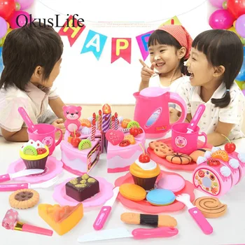 Creative DIY Pretend Play Fruit Cutting Birthday Cake Kitchen Food LED Candle Home Decoration Toys Pink Blue Girls Gift
Creative DIY Pretend Play Fruit Cutting Birthday Cake Kitchen Food LED Candle Home Decoration Toys Pink Blue Girls Gift
