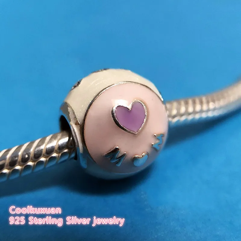 2019 Mother's Day Original 925 Sterling Silver Love Mom Charm, Mixed Enamel Beads Fit Pandora Charms Bracelet DIY jewelry
2019 Mother's Day Original 925 Sterling Silver Love Mom Charm, Mixed Enamel Beads Fit Pandora Charms Bracelet DIY jewelry