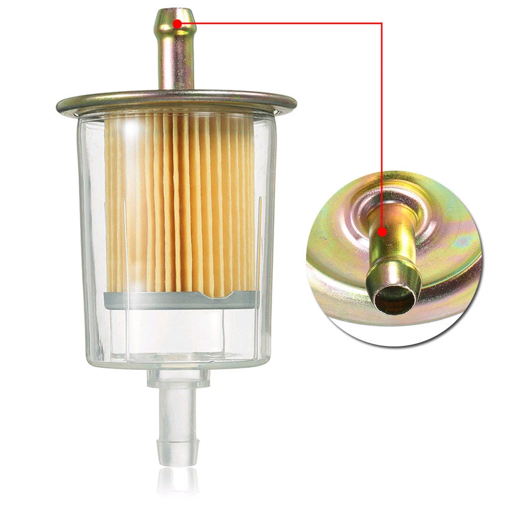 1pcs Motorcycle Oil Filter Car Inline Petrol Gas Gasoline Fuel Filter For Motorbike Motorcycle Moped Scooter Dirt Bike ATV
1pcs Motorcycle Oil Filter Car Inline Petrol Gas Gasoline Fuel Filter For Motorbike Motorcycle Moped Scooter Dirt Bike ATV