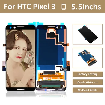 10pcs/lot for HTC Google Pixel 3 LCD Display Screen+Touch Panel Digitizer Assembly Replacement Free Shipping by DHL EMS
10pcs/lot for HTC Google Pixel 3 LCD Display Screen+Touch Panel Digitizer Assembly Replacement Free Shipping by DHL EMS