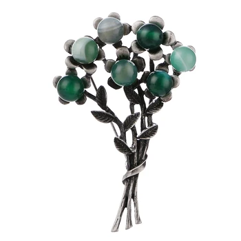 Romantic Flower Leaf Brooch Pin Retro Brooches for Women Natural Stone Plant Branch Leaves Flower Brooch Decoration Jewelry Gift
Romantic Flower Leaf Brooch Pin Retro Brooches for Women Natural Stone Plant Branch Leaves Flower Brooch Decoration Jewelry Gift