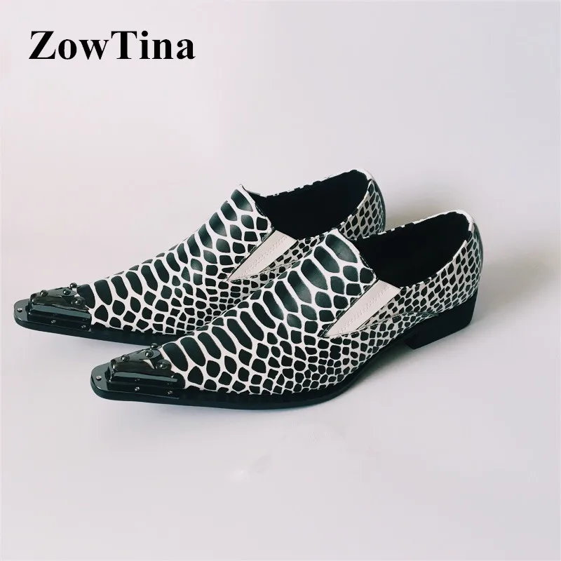 Fashion Oxford Shoes Men Black White Print Dress Flats Wedding Shoes Man Moccasins Rivets Sapatos Pointed Toe Zapatillas Hombre
Fashion Oxford Shoes Men Black White Print Dress Flats Wedding Shoes Man Moccasins Rivets Sapatos Pointed Toe Zapatillas Hombre