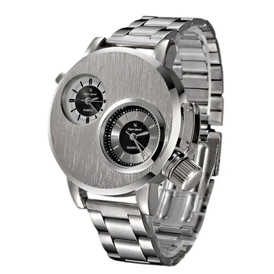 New Fashion Stainless Steel Date Military Sport Quartz Analog Wrist Watch mechanical watches hand wind cool male quartz-watch
New Fashion Stainless Steel Date Military Sport Quartz Analog Wrist Watch mechanical watches hand wind cool male quartz-watch