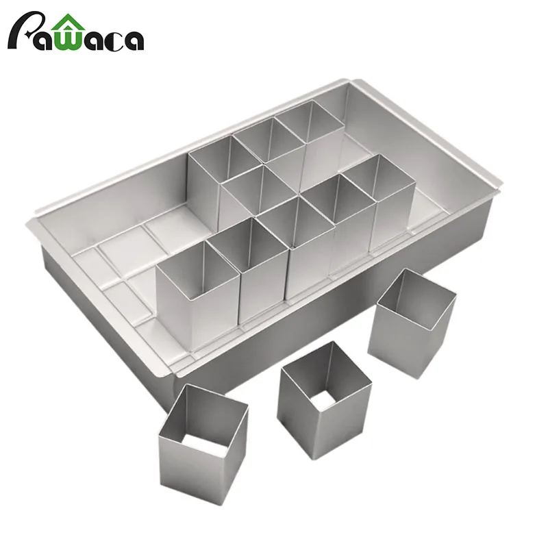 12pcs Aluminum Cake Pan Set Rectangle Large Number Cake Mold Diy Changeable Puzzle Alphabet Number Cake Pan Bakeware Cake Tools
12pcs Aluminum Cake Pan Set Rectangle Large Number Cake Mold Diy Changeable Puzzle Alphabet Number Cake Pan Bakeware Cake Tools