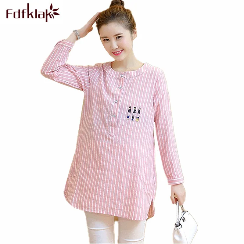 Fdfklak Cute Cartoon Pregnant Women Clothes Long Sleeve Big Size Maternity Tops Spring Autumn Loose Pregnancy Female Shirt
Fdfklak Cute Cartoon Pregnant Women Clothes Long Sleeve Big Size Maternity Tops Spring Autumn Loose Pregnancy Female Shirt