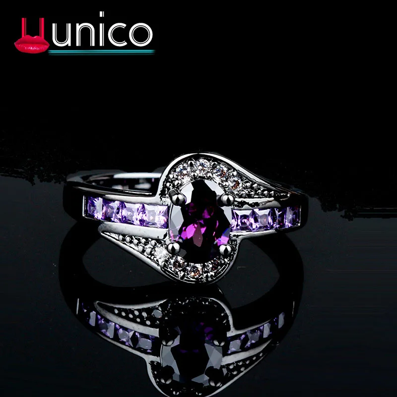 Unico Hot sale Trendy Luxury Women Engagement Jewelry Purple Cubic Zirconia Female Wedding Finger Oval Rings
Unico Hot sale Trendy Luxury Women Engagement Jewelry Purple Cubic Zirconia Female Wedding Finger Oval Rings